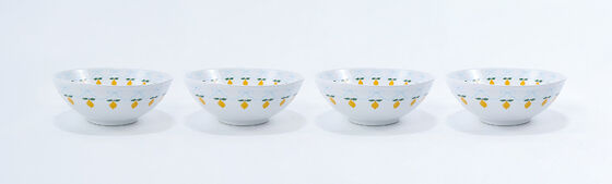 Lemon & Bow Ceramic Dinnerware Set