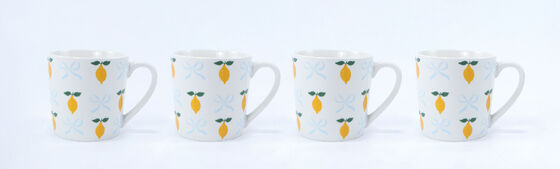 Lemon & Bow Ceramic Dinnerware Set
