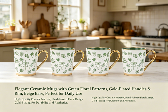 Eco friendly Holiday Christmas Mug crafted from sustainable materials ideal for green corporate gifting during Christmas