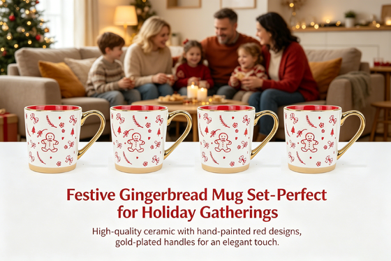 Eco friendly Holiday Christmas Mug crafted from sustainable materials ideal for green corporate gifting during Christmas