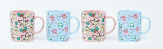 Multi-Style Festive Christmas Ceramic Mug Series, Holiday Pattern & Quote Coffee Mugs for Winter Gift & Home Decor