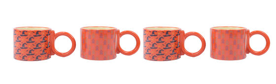 Cute Kawaii Halloween Ceramic Mug Series – 3 Sub-Sets Spooky Cat Pumpkin, Retro Text Holiday, Holographic Ghost Bat Halloween Coffee Cups