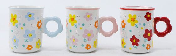 Cute Floral Series Ceramic Coffee Mugs Collection