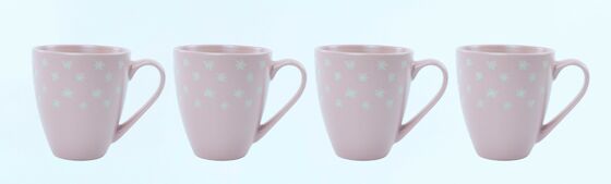 Matte Pastel Geometric Embossed Ceramic Mug & Bowl Matching Set