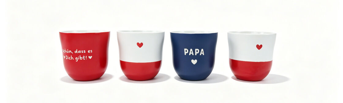 Matte Solid Color Embossed CHALLENGE Short Round Ceramic Bowl Trio, Minimalist Wide Mouth Stackable Snack & Dessert Bowls