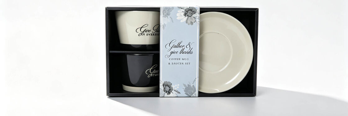 I Love The Night Owl Theme Mug Gift Box Set, Cute Ceramic Cup & Saucer with Fluffy Owl Brooch Accessory, Pastel Light Blue Ready-to-Gift Tableware for Girls Birthday & Night Owl Lover Gift