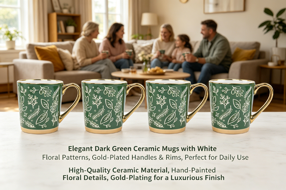 Eco friendly Holiday Christmas Mug crafted from sustainable materials ideal for green corporate gifting during Christmas